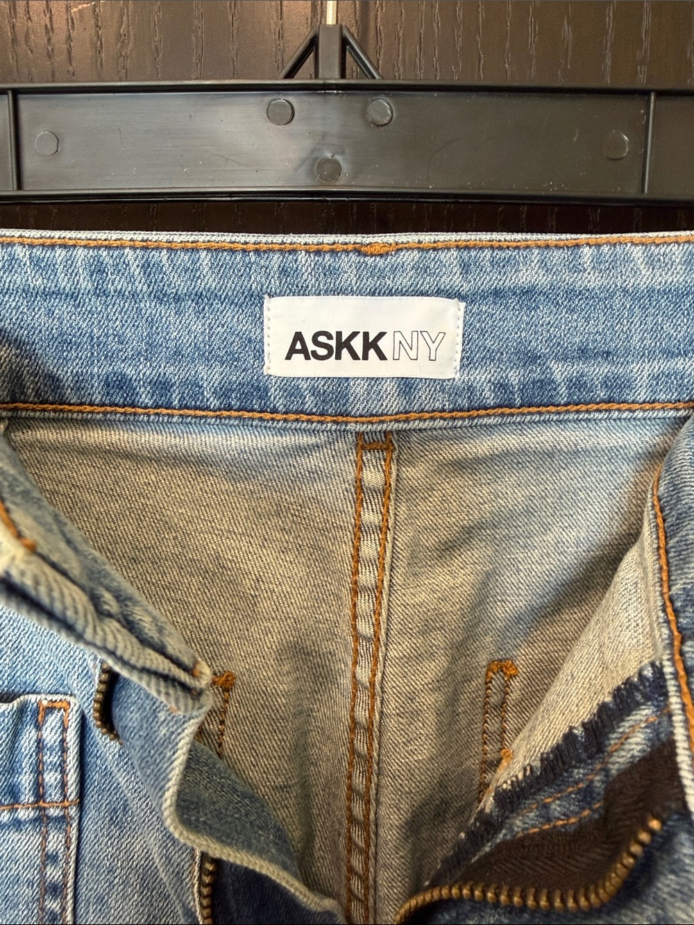 ASKK NY Light Blue Wide leg Jeans. Size 29. - Picture 4 of 7